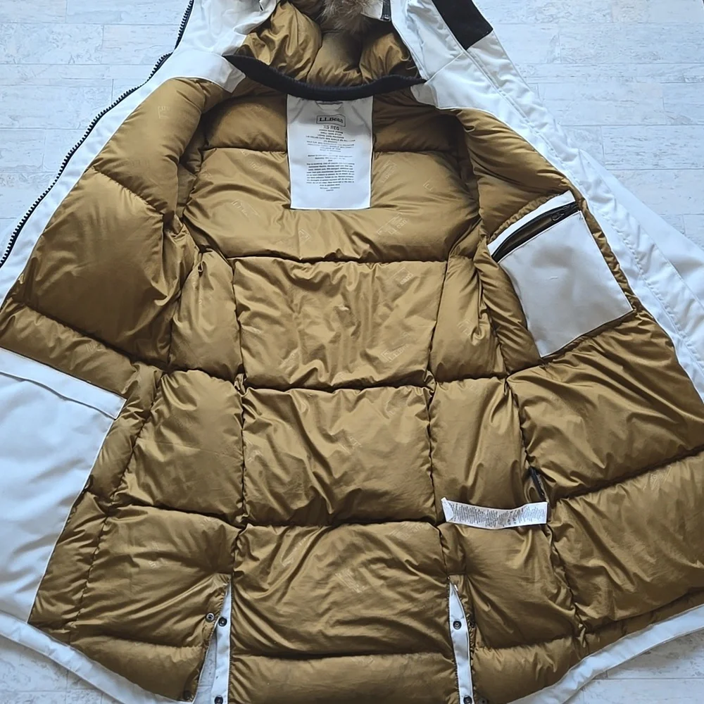 L.L. BEAN Maine Mountain Parka SIZE XS Extra Small Womans - Picture 14 of 16